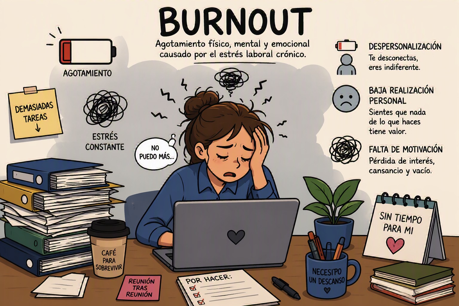 BURNOUT: UNA REALIDAD LABORAL