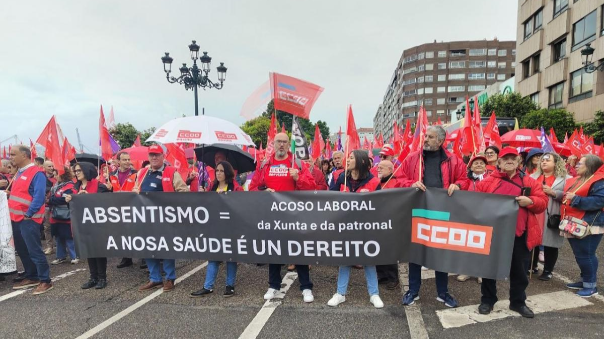 A Xunta oculta o seu plan para recortar as baixas médicas: CCOO esiximos que faga público o documento de inmediato