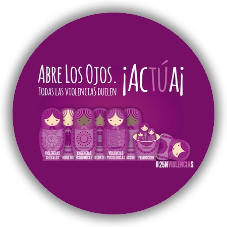 Abre los ojos. ¡Actúa! Todas las ViolenciaS duelen