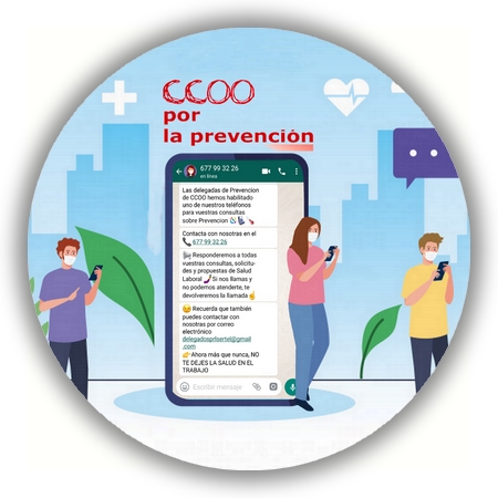 Nuevo teléfono para consultas de Prevención de Riesgos Laborales