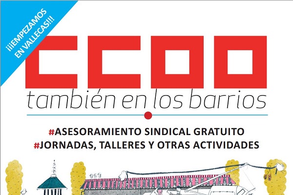 CCOO, también en los barrios.