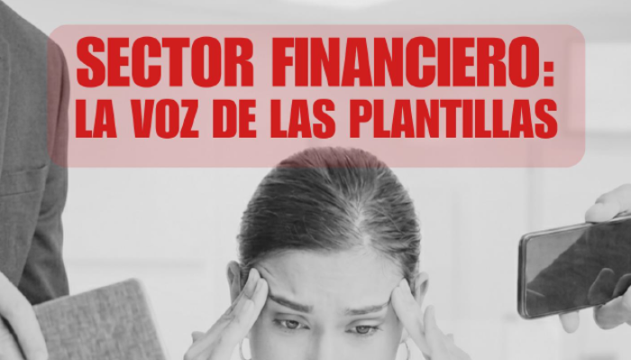 Sector Financiero: La voz de las plantillas. Por un modelo laboral sostenible