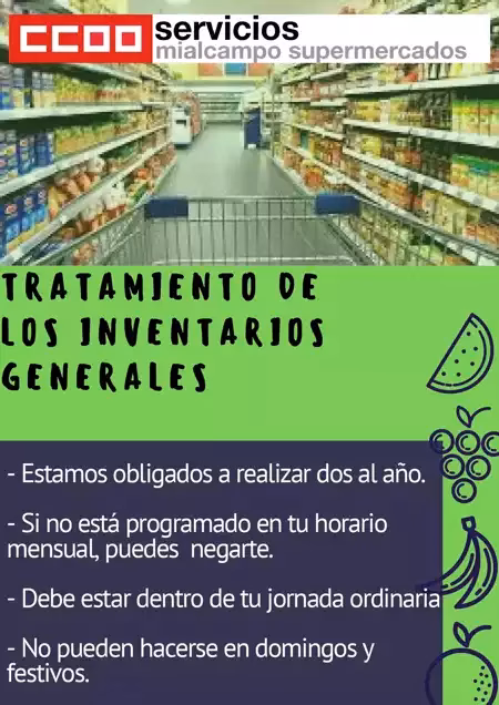 Tratamiento inventarios generales SABECO Tratamiento inventarios generales SABECO
