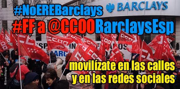 No al ERE de Barclyas