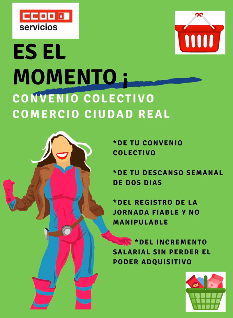 Campaña CCOO Comercio Ciudad Real