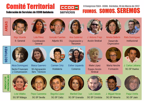 Comite territorial Servicios CCOO Andalucia