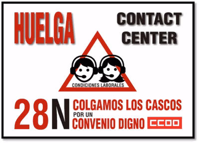 huelga telemarketing