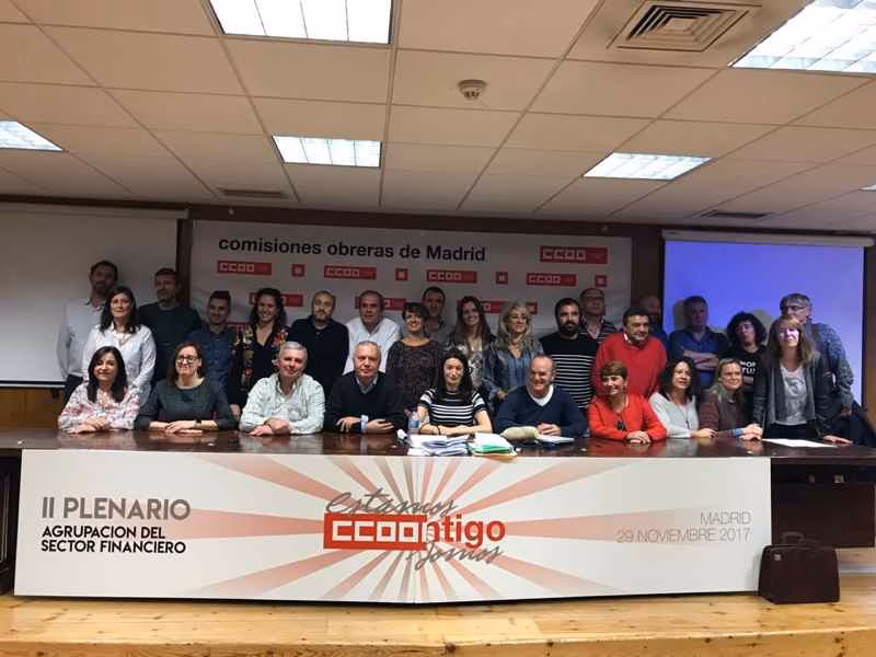 ejecutiva CCOO Sector finanaciero