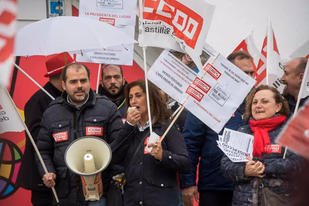 Manifestación hosteleria Valladolid