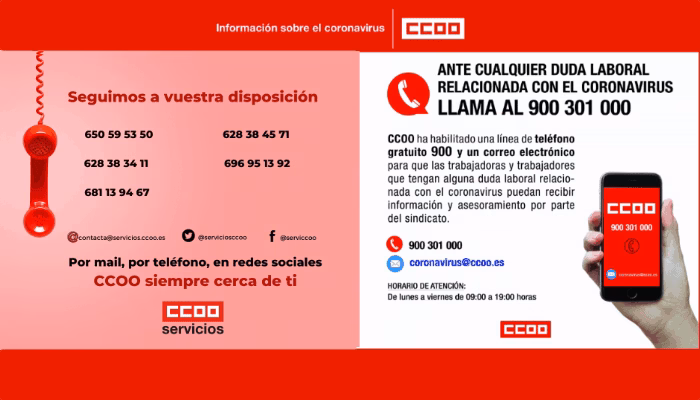 CCOO y CCOO Servicios