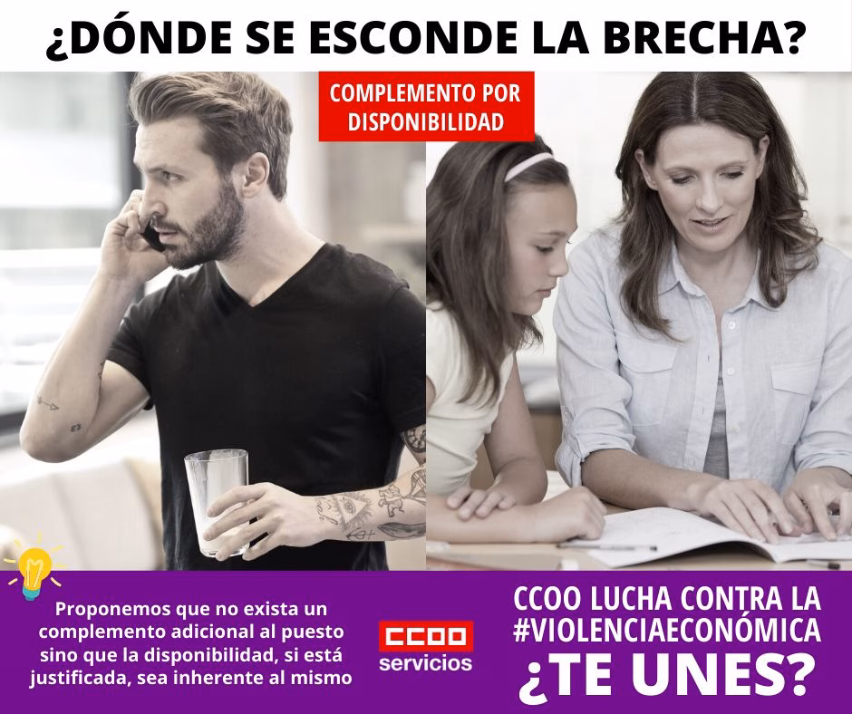 CCOO contra la violencia económica